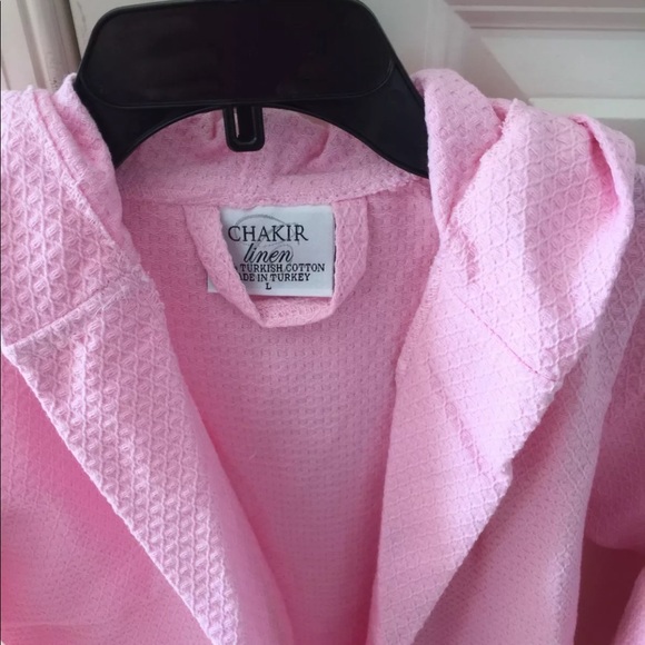 CHAKIR KIDS HOODED Waffle Kids Robe, Kimono Style - Picture 3 of 6